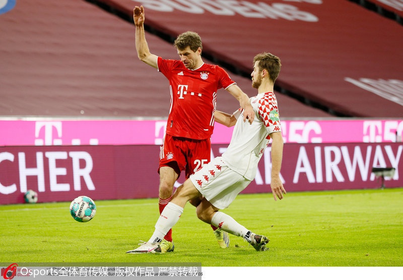 慕尼黑巴伐利亚全面取胜，领跑积分榜的简单介绍